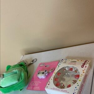 Claire's Green Doll with Accessories